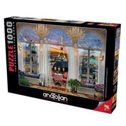 Anatolian Puzzle 1000 Parça Paris Teras Manzarası - Anatolian