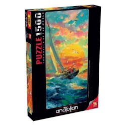 Anatolian Puzzle 1500 Parça Panoramik Yelkenli - Anatolian