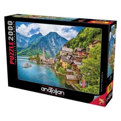 Anatolian Puzzle 2000 Parça Hallstatt Lake - 1