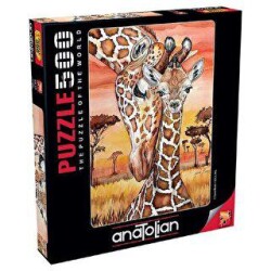 Anatolian Puzzle 500 Parça Zürafa - Anatolian
