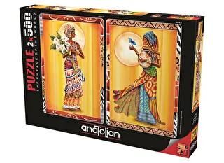 Anatolian Puzzle Afrikalı Kadınlar 2x500 Parça - 1