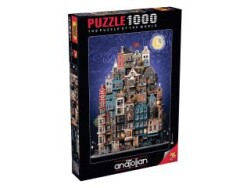 Anatolian Puzzle Amsterdam Starry Night 1000 Parça - Anatolian