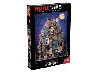Anatolian Puzzle Amsterdam Starry Night 1000 Parça - 1