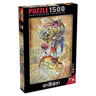 Anatolian Puzzle Dünyayı Gezen Çerkes Kızı 1500 Parça - 1