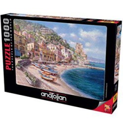 Anatolian Puzzle İtalya Sahili 1000 Parça Puzzle 1136 - Anatolian