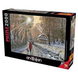 Anatolian Puzzle Karlı Orman 2000 Parça - Anatolian