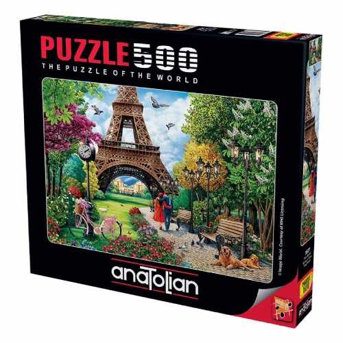 Anatolian Puzzle Paris Baharı 500 Parça Puzzle 3627