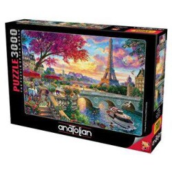 Anatolian Puzzle Pariste Bahar 3000 Parça - Anatolian