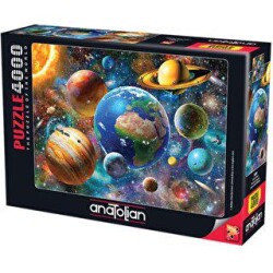 Anatolian Puzzle Solar Sistem 4000 Parça Puzzle 5200 - Anatolian