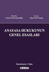 Anayasa Hukukunun Genel Esasları - On İki Levha Yayınları