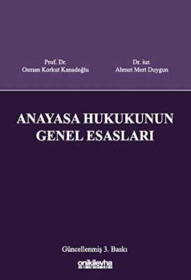 Anayasa Hukukunun Genel Esasları - 1