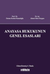 Anayasa Hukukunun Genel Esasları - On İki Levha Yayınları
