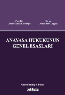 Anayasa Hukukunun Genel Esasları - 1