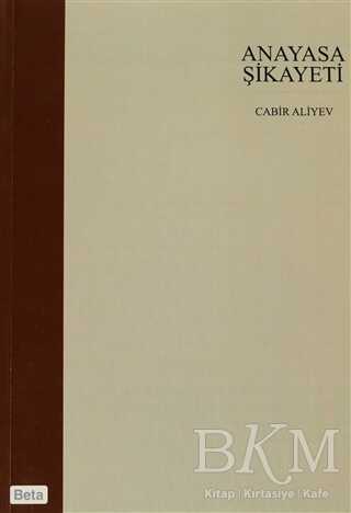 Anayasa Şikayeti - Beta Yayınevi