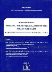 6098 Sayılı Türk Borçlar Kanunu`na Göre Kira Sözleşmeleri 2 Cilt Takım - Legal Yayıncılık