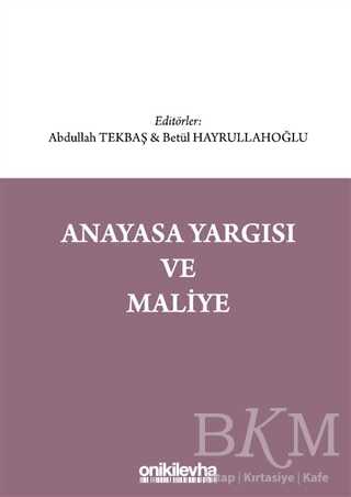 Anayasa Yargısı ve Maliye - 1