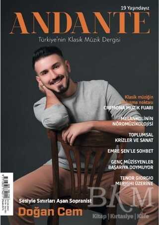 Andante Müzik Dergisi Yıl: 19 Sayı: 183 Ocak 2022