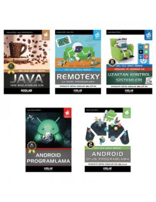 Android Tabanlı Mobil Uygulama Seti 5 Kitap - 1