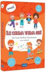 Anetil - İlk Okuma Yazma Seti 10 Kitap Set - Parıltı Yayınları