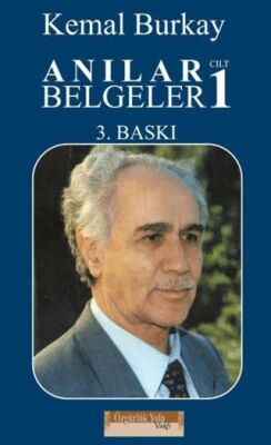 Anılar Belgeler Cilt 1 - 1