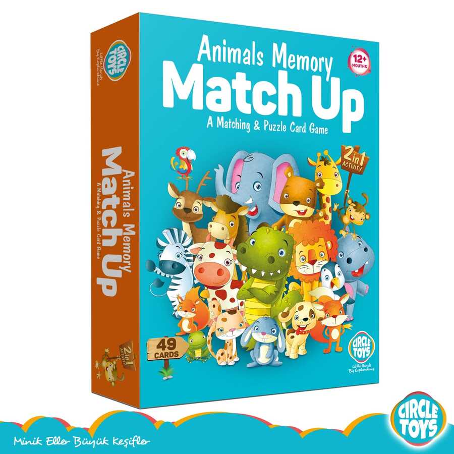 Animals Memory Match Up - 3