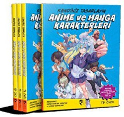 Anime ve Manga Karakterleri - Kendiniz Tasarlayın - HayalPerest Kitap