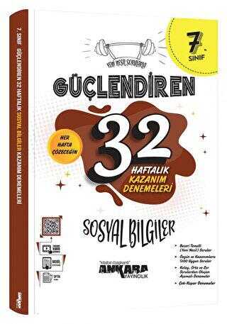 Ankara Yayıncılık 7. Sınıf Güçlendiren Sosyal Bilgiler Soru Bankası