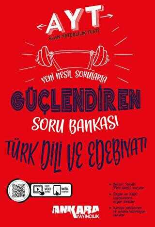 Ankara Yayıncılık AYT Türk Dili ve Edebiyatı Güçlendiren Soru Bankası
