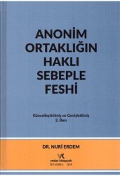 Anonim Ortaklığın Haklı Sebeple Feshi - Vedat Kitapçılık