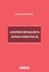 Anonim Ortaklıkta Oydan Yoksunluk - On İki Levha Yayınları