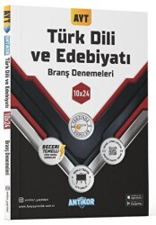 Antikor Yayınları AYT Türk Dili ve Edebiyatı 10x24 Branş Denemeleri - Antikor Yayınları