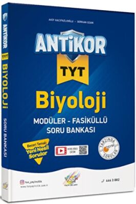 Antikor Yayınları TYT Biyoloji Soru Bankası - 1
