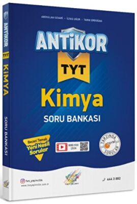 Antikor Yayınları TYT Kimya Soru Bankası - 1