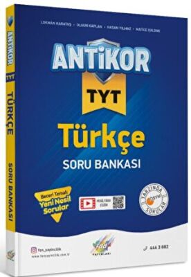 Antikor Yayınları TYT Türkçe Soru Bankası - 1