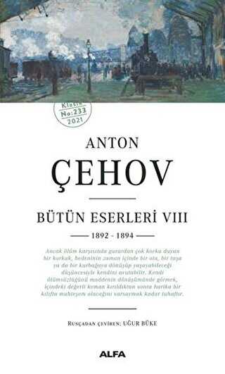 Anton Çehov Bütün Eserleri VIII