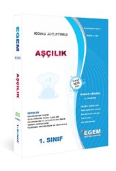 AÖF Aşçılık 1. Sınıf Bahar Dönemi Konu Anlatımlı Soru Bankası - Egem Eğitim Yayınları