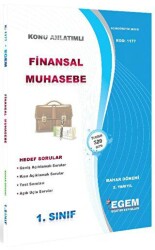AÖF Finansal Muhasebe Konu Anlatımlı Soru Bankası 1177 - Egem Eğitim Yayınları