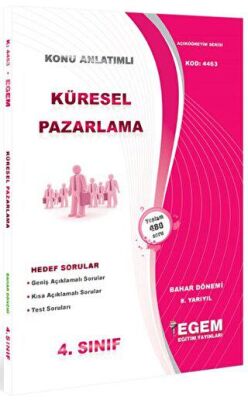 AÖF Küresel Pazarlama Bahar Dönemi 8. Yarıyıl 4463 - 1