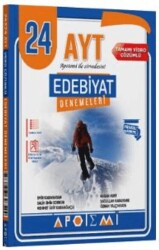 Apotemi Yayınları AYT Edebiyat 24 Çözümlü Deneme - Apotemi Yayınları