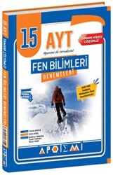 Apotemi Yayınları AYT Fen Bilimleri 15 li Deneme Özel Bask - Apotemi Yayınları