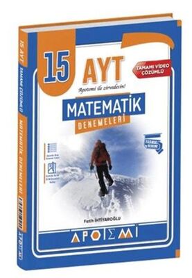 Apotemi Yayınları AYT Matematik 15 Çözümlü Deneme - 1