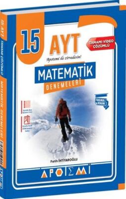 Apotemi Yayınları AYT Matematik 15 Çözümlü Deneme - 1