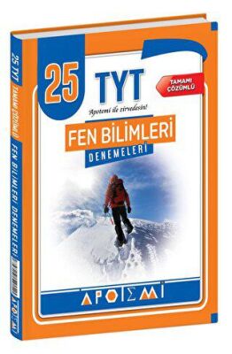 Apotemi Yayınları TYT Fen Bilimleri 25 Deneme - 1