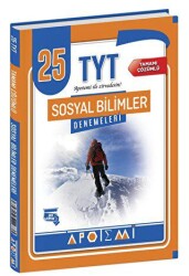 Apotemi Yayınları TYT Sosyal Bilimler 25 li Deneme - Apotemi Yayınları