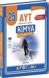 Apotemi Yayınları YKS AYT Deneme 25`li Kimya - Apotemi Yayınları