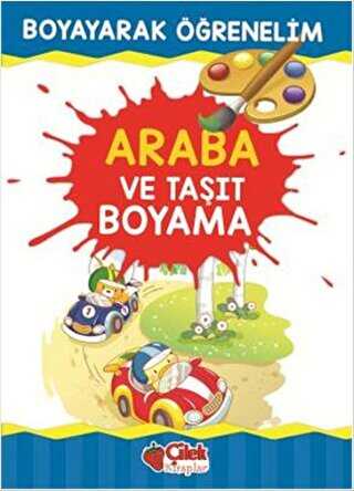 Araba ve Taşıt Boyama - Çilek Kitaplar