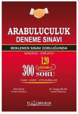 Platon Hukuk Arabuluculuk Sınavına Hazırlık Soru Bankası - 1