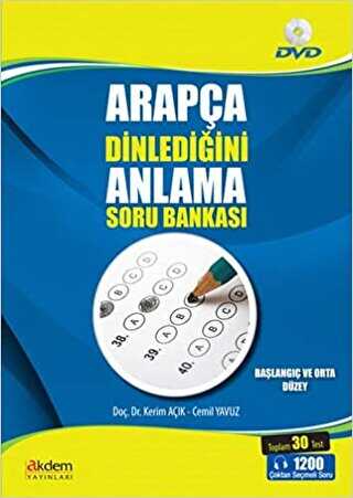 Arapça Dinlediğini Anlama Soru Bankası - Akdem Yayınları