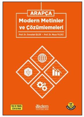 Arapça Modern Metinler ve Çözümlemeleri kapağı