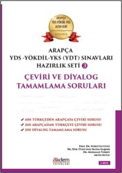 YDS - YÖKDİL - YKS Sınavları Hazırlık Seti 3 Çeviri ve Diyalog Tamamlama Soruları - Akdem Yayınları